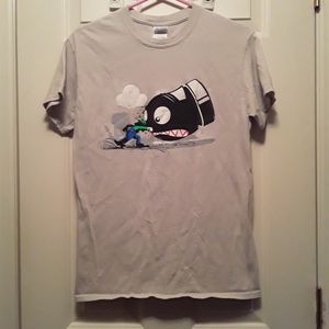 Gildan Luigi Graphic Tee Sz S